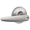 SCHLAGE J54DOV630 Dexter J54-DOV Single Cylinder Keyed Entry Leverset from the Dover Series, Satin Stainless Steel.