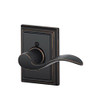 SCHLAGE F170ACC716ADDRH  Addison Collection Right Hand Accent Decorative Trim Lever, Aged Bronze