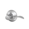 SCHLAGE F170ACC626RH  Accent Right Hand Dummy Lever, Brushed Chrome