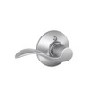 SCHLAGE F170ACC626LH  Accent Left Hand Dummy Lever, Brushed Chrome