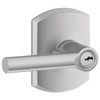 SCHLAGE F51ABRW626GRW Lock Company 16211 10063 GREENWICH Deco Rose Entry