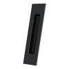 Deltana FP10225U19  Flush Pulls, Solid Brass Flush Pull, Rectangular, HD, 10"x 2-1/4"x 3/4", Solid Brass In Paint Black
