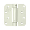 Deltana DSH4R5USPW  Single Action Steel 4-Inch x 4-Inch x 5/8-Inch Spring Hinge.