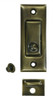 Deltana PDB42U26 PDB42 3-1/16" Solid Brass Pocket Door Jamb Bolt Polished Chrome.
