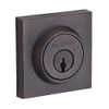 Baldwin SCCSD112S Reserve Single Cylinder Contemporary Square Deadbolt with Smartkey Venetian Bronze Finish