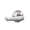 SCHLAGE F40ELA625 F40 ELA 625 16-080 10-027 Elan Bed and Bath Lever, Bright Chrome