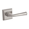 Baldwin PSFEDTSR150 PS.FED.TSR Federal Passage Leverset with Traditional Square Rose, Satin Nickel.