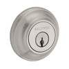 Baldwin SCTRD150S Reserve Single Cylinder Traditional Round Deadbolt with Smartkey Satin Nickel Finish