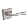 Baldwin HDFEDRTSR150  Reserve Half Dummy Federal with Traditional Square Rose, Satin Nickel Finish, Right Hand