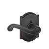 SCHLAGE F170FLA716CAMLH F170 FLA 716 CAM LH Camelot Collection Left Hand Flair Decorative Trim Lever, Aged Bronze