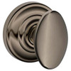 SCHLAGE F170SIE620AND F170-SIE-AND Siena Single Dummy Door Knob with Decorative Andover Rose f, Antique Pewter