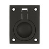 Deltana FRP25U10B  2 1/2-Inch x 1 7/8-Inch Solid Brass Flush Ring Pull.