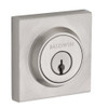 Baldwin DCCSD150  Reserve Double Cylinder Contemporary Square Deadbolt, Satin Nickel Finish