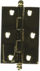 Deltana CH3020U3-UNL  3 x 2 in. Hinge with Ball Tips, Unlacquered Bright Brass - Solid Brass - 2 Case - Pack of 2