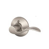 SCHLAGE F170ACC619RH  Accent Right Hand Dummy Lever, Satin Nickel