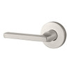 Baldwin ENSQUCRR150 EN.SQU.CRR Square Keyed Entry Single Cylinder Leverset with Contemporary, Satin Nickel