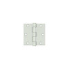 Deltana S35HDUSPW  HD Value Choice for Indoor Applications Steel 3 1/2-Inch x 3 1/2-Inch Square Hinge