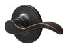 SCHLAGE J170SEV716RH Dexter by  Seville Decorative Inactive Trim Right Handed Lever, Aged Bronze.