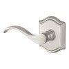 Baldwin HDCURLTAR003  Reserve Half Dummy Curve with Traditional Arch Rose, Lifetime Brass Finish, Left Hand