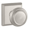 Baldwin PSTRATSR150  Reserve Passage Traditional with Traditional Square Rose in Satin Nickel Finish.