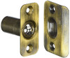Deltana BC218RU5  Round Corners Adjustable Up to 3/8-Inch Solid Brass Ball Catch