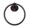 Deltana R2008-CR003 R2008 6-1/2" Solid Brass Towel Ring from the R Series, Lifetime Polished Brass