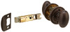 Baldwin PVTRATRR112 PV.TRA.TRR Traditional Privacy Knobset with Traditional Round Rose, Venetian Bronze