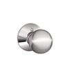 SCHLAGE F170ORB625  Orbit Dummy Knob, Bright Chrome.