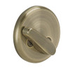 SCHLAGE B80609 Commercial Door Bolt in Antique Brass - B80 609