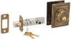 SCHLAGE B60ADD609 Lock Company Series Deadbolt Addison Rose Single Cylinder Deadbolt