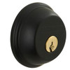 SCHLAGE B60622 B60n622k4 Single Cylinder Deadbolt 622, Matte Black