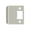 Deltana SPE225U15 SPE225 2-1/4" x 2-1/4" Extended Lip Strike Plate, Satin Nickel