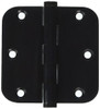 Deltana DSB35R510B  Oil Rubbed Bronze 3.5" x 3.5" Solid Brass 5/8" Radius Corn...