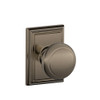 SCHLAGE F10AND620ADD  Addison Collection Andover Passage Knob, Antique Pewter