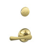 SCHLAGE F94VLA605 F94 VLA 605 134 N N SL Avila Inactive Handleset Interior Lever, Bright Brass