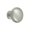 Deltana KRH114U15 Round Hollow Solid Brass Knob (Set of 10) (Satin Nickel)