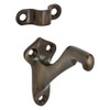 IVES 59A5 Aluminum Handrail Bracket, Large, 1-1/2"W x 2-13/16"H, Antique Brass.