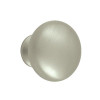 Deltana KR114U26D Round Solid Brass Knob (Set of 10) (Brushed Chrome).