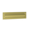 IVES 620B5 Schlage 620 13-Inch x 3-9/16-Inch Solid Brass Mail Slot, Antique Brass
