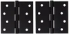 Deltana S44U10B-R  Value Choice for Indoor Applications Steel 4-Inch x 4-Inch Square Hinge by Top Notch Distributors, Inc. (Home Improvement)