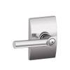 SCHLAGE F40BRW625CEN F40 BRW 625 CEN Century Collection Broadway Bed and Bath Lever, Bright Chrome