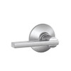 SCHLAGE F10LAT626 F10 LAT 626 Latitude Passage Lever, Satin Chrome
