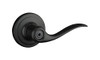 KWIKSET 730TNL-514  Tustin Bed/Bath Lever, Iron Black