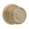 KWIKSET CP720J-5 Knob Passage Juno Antique Brass Detach Faceplates Steel