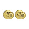 KWIKSET CP243T-3 243T 3 CP Single Cylinder Project Pack with Tylo Knob in Polished Brass