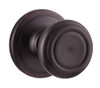 KWIKSET 978CN-11P  Venetian Bronze Montara Single Cylinder Handleset with Cameron Knob (Interior Side Only)