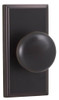 Weslock 03700I1I1SL20  Impresa Knob, Oil-Rubbed Bronze