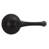 Weslock 00240V1V1FR23 240V Single Cylinder Somerset Entry Door Lever from the Reliant Collecti, Oil Rubbed Bronze