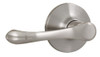 Weslock 00200VNVNFR20  Somerset Passage Lock with Adjustable Backset and Full Lip Strike Satin Nickel Finish