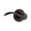 KWIKSET 788PMLLH-11P Pembroke Left-Handed Half-Dummy Lever in Venetian Bronze